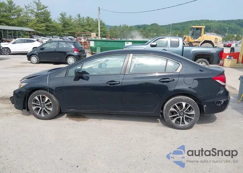 2014 Honda Civic Ex from USA, damaged, VIN 19XFB2F8XEE201061